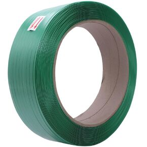 U.S. Solid 5/8" x 0.031" x 3773' Polyester (PET) Strapping Roll, 1014 lbs Break Strength Poly Strapping - UV, Water, and Rust Resistance