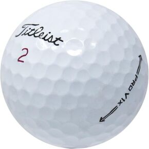 LostGolfBalls - 48 Titleist Pro V1x Golf Balls in Mint Condition, 2021 Year Model, No Logos, No Player Markings, Refinished Used Golf Balls, Quality Guaranteed, White