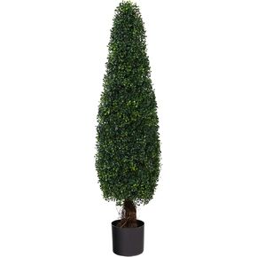 Nearly Natural 4ft. Boxwood Topiary Artificial Tree UV Resistant (Indoor/Outdoor)