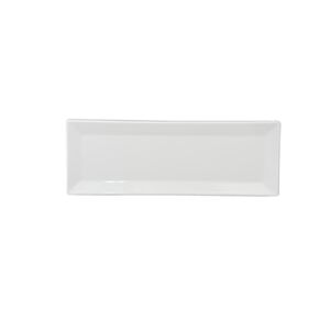 FSE 29115WT Plate, 15" x 5-1/4" x 1" deep, rectangular, break-resistant, Pack of 12