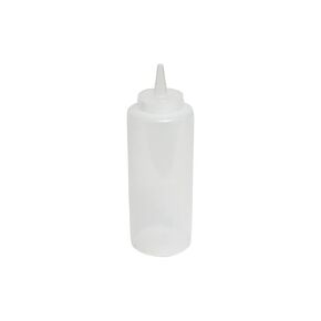 FSE PLTHSB012C Squeeze Bottle, 12 oz., plastic, clear, Pack of 12