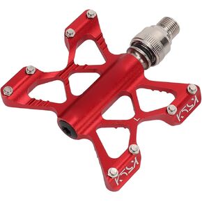 1 Pair K5 Quick Release Pedals Aluminum Alloy Bike Bearing Pedals for Road Folding Bikes 4 Colors