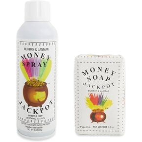 Murray & Lanman Money Jackpot Room Spray 8 Oz + Money Jackpot Soap 3.3 Oz, 5.65 Ounce (Pack of 2)