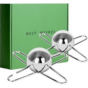 Darege 2pcs Extract Chilling Espresso Ball مع مبرد قهوة مثلج قابل لإعادة الاستخدام - أطلق العنان للنكهات الحقيقية، هدايا لعشاق القهوة، وأيضًا أدوات مثالية للبوربون والسكوتش والكوكتيلات
