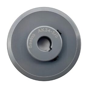 AK34-5/8 v Belt Pulley,3.45 inch Outside Diameter,5/8 inch bore,v Belt sheave Cast Iron for A AX 3L 4L V-Belts,AK3458 Pulley