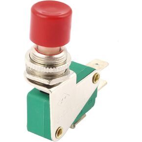 uxcell AC 125V/250V 16A SPDT NO NC Momentary Push Button Micro Switch DS438