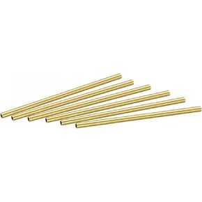 uxcell Brass Round Tube 4mm OD 0.5mm Wall Thickness 100mm Length Pipe Tubing 6 Pcs
