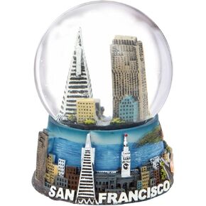 ميني سان فرانسيسكو سنو غلوب معالم وأفق 2.5 بوصة in Kuwait