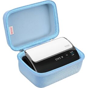 BOVKE Carrying Case for OMRON Evolv Bluetooth Wireless Upper Arm Blood Pressure Monitor, BP7000 One-Piece Design Portable OMRON BP Monitor Storage Bag, Black
