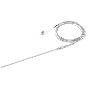 MECCANIXITY K Type Thermocouple Probe Waterproof Temperature Controller Sensor Stainless Steel 32 to 1112°F (0 to 600°C) 5x250mm 5ft