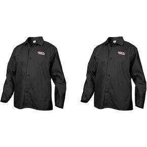 Lincoln Electric Black Flame-Resistant Cloth Welding Jacket