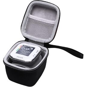 XANAD Hard Case for Wrist Blood Pressure Cuff Monitor Within Size 5'' x 4'' x 4'' - Travel Protective Carrying Storage Bag