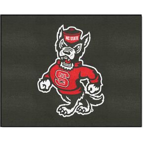 FANMATS 35782 NC State Wolfpack All-Star Rug - 34 in. x 42.5 in.