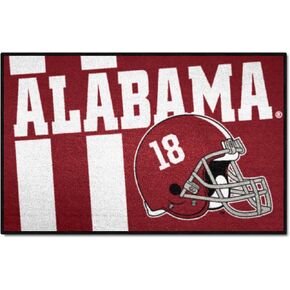 FANMATS 18729 Alabama Crimson Tide Starter Mat Accent Rug - 19in. x 30in. | Sports Fan Home Decor Rug and Tailgating Mat Uniform Design
