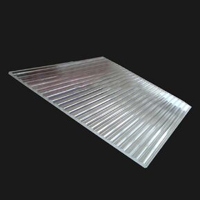 1/8’’ Acrylic Striped Wave Board Sheet,12inch PMMA/Acrylic Streak Striped Sheet Board, Plexiglass Perpex Wave Sheet