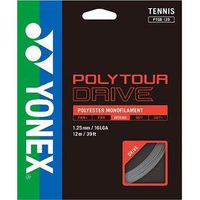 Yonex POLYTOUR Drive 16L Tennis String (Set) - Silver