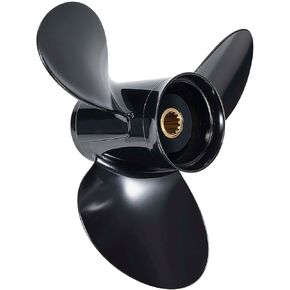 YOUNG PROPS 11 3/4 x 17 Replace OEM#176422 Aluminum Outboard Boat Propeller for BRP,Johnson,Evinrude OMC SternDrive 40-75HP 13 Spline Tooth 11.75dia x 17 Pitch Boat Propeller RH