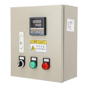 PID Temperature Controller with K Thermocouple Digital Thermostat Control Box 380VAC 3 Phase 15KW