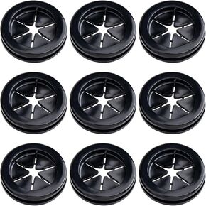 10Pcs ET 1" ID 1-1/4" Drill Hole Rubber Grommets 26mm × 32mm Double Sided Rubber Hole Plugs Wire Protection Firewall Hole Plugs