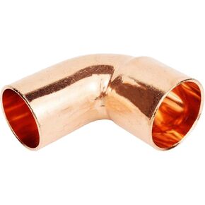 (10 عبوات) EZ-FLUID Plumbing 1/2 "FTG X C LF نصف قطر قصير نحاسي مطلي بالشارع 90 درجة تركيبات نحاسية لضغط الكوع مع تركيب × وصلة أنابيب نحاسية لحام العرق للأغراض السكنية والتجارية
