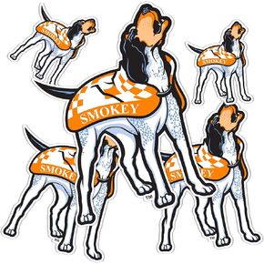 Desert Cactus University of Tennessee Stickers UT Knoxville Volunteers Vols Vinyl Decals Laptop Water Bottle Car Scrapbook 11.46x8.9 Sheet T3 (Type 3-5)