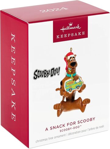 Hallmark Keepsake Christmas Ornament 2024, Scooby-Doo A Snack for Scooby, Cartoon Gifts in Saudi Arabia