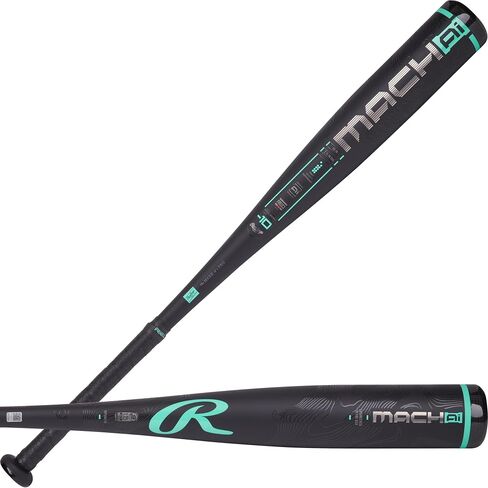 Rawlings | 2025 | MACH AI Baseball Bat | USSSA | -5 / -8 / -10 Drop | 2 3/4" Barrel | 1 Pc. Hybrid in Saudi Arabia