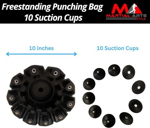 Boxing Bag with Stand, Standing Punching Bag, Adjustable Height Freestanding Speed Ball for MMA, Kickboxing, Muay Thai & Martial Arts for Training Reflexes, Timing and Fitness from Home/Gym in Kuwait