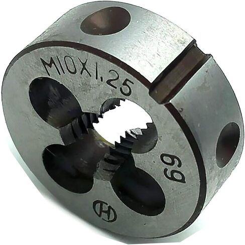 HSS 10 مم × 1.25 متري يموت اليد اليمنى الموضوع M10 × 1.25 مم الملعب in Saudi Arabia