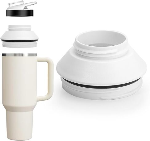 Tumbler Adapter Compatible with Stanley Cup to Cirkul, Adapter for Stanley Cup 40oz to Cirkul, BPA Free, Food Grade Silicone in Saudi Arabia