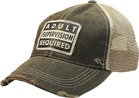 Distressed Baseball Caps Funny Trucker Hats with Sayings, Unisex (Livin' The Dream (Black)) in Saudi Arabia