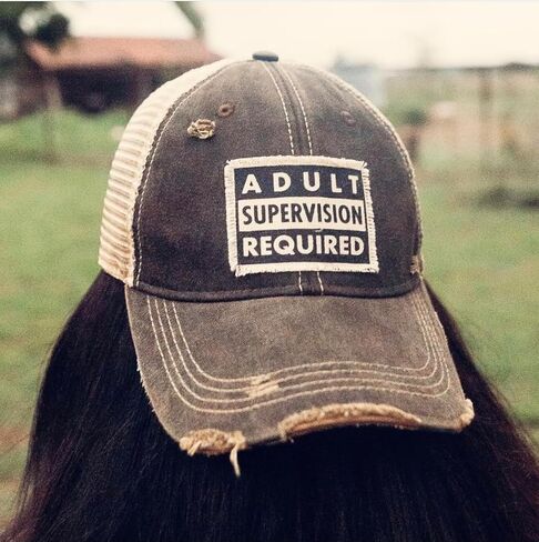 Distressed Baseball Caps Funny Trucker Hats with Sayings, Unisex (Livin' The Dream (Black)) in Saudi Arabia