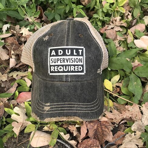 Distressed Baseball Caps Funny Trucker Hats with Sayings, Unisex (Livin' The Dream (Black)) in Saudi Arabia