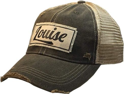Distressed Baseball Caps Funny Trucker Hats with Sayings, Unisex (Livin' The Dream (Black)) in Saudi Arabia