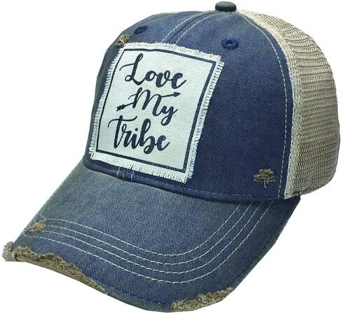 Distressed Baseball Caps Funny Trucker Hats with Sayings, Unisex (Livin' The Dream (Black)) in Saudi Arabia