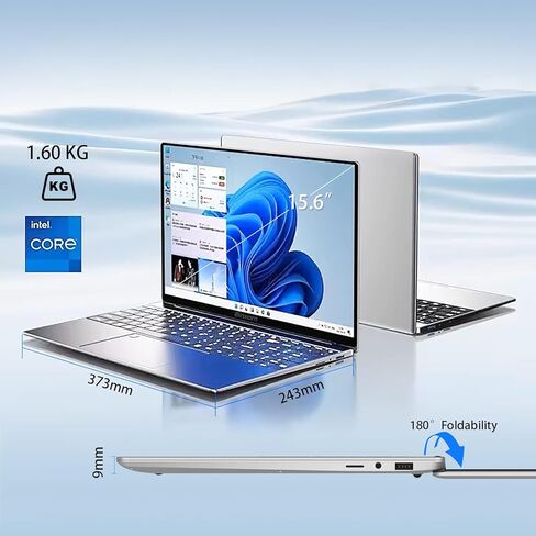 كمبيوتر محمول مقاس 15.6 بوصة، وذاكرة الوصول العشوائي DDR4 بسعة 16 جيجابايت ومحرك أقراص SSD بسعة 512 جيجابايت، ومعالج Intel N95 رباعي النواة (حتى 3.4 جيجاهرتز)، وشاشة IPS بدقة 1920x1080 FHD، وأجهزة الكمبيوتر المحمولة التي تعمل بنظام Windows 11، وواي فاي 2. in Kuwait