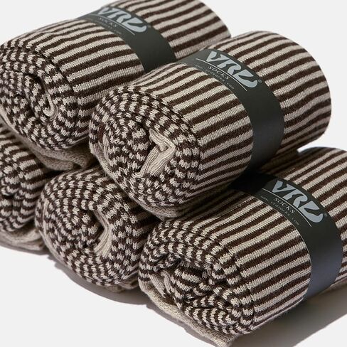 VRD SOCKS Bamboo Men’s Dress Socks, 5 Pairs Argyle Crew Socks, Moisture Wicking, Mens Mid-calf Socks, Mens Socks Size 8-13 in Kuwait