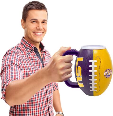 كوب كرة قدم ثلاثي الأبعاد من Party Animal NCAA LSU Tigers in Saudi Arabia