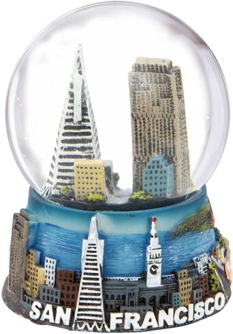 ميني سان فرانسيسكو سنو غلوب معالم وأفق 2.5 بوصة in Kuwait