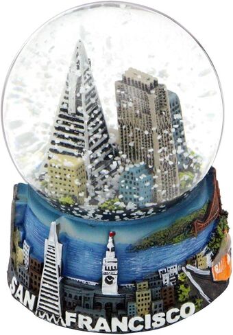 ميني سان فرانسيسكو سنو غلوب معالم وأفق 2.5 بوصة in Kuwait