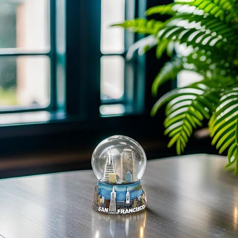 ميني سان فرانسيسكو سنو غلوب معالم وأفق 2.5 بوصة in Kuwait