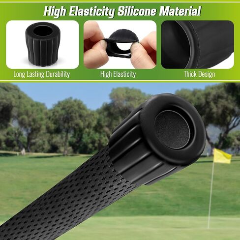 Feekoon 16 حزمة من أغطية مستشعر نادي الجولف المتوافقة مع مستشعرات Garmin Approach CT10/Arccos Smart Golf، مستشعر تتبع نادي GPS الآخر، غطاء مستشعر ذكي واقٍ يناسب المقابض ذات الحجم الكبير in Kuwait