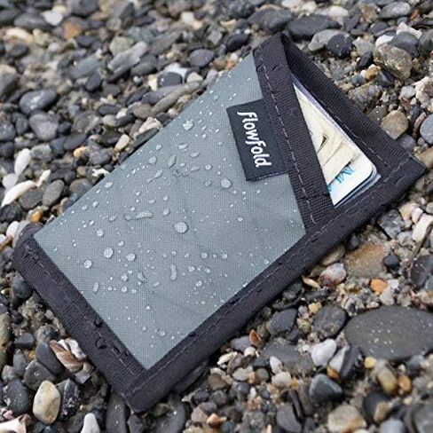 Flowfold Minimalist Card Holder Durable Slim Front Pocket Wallet, Card Holder Wallet Made in USA (Navy Blue) in Saudi Arabia