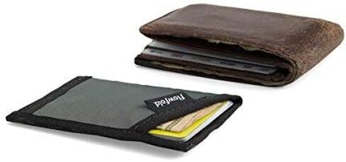 Flowfold Minimalist Card Holder Durable Slim Front Pocket Wallet, Card Holder Wallet Made in USA (Navy Blue) in Saudi Arabia