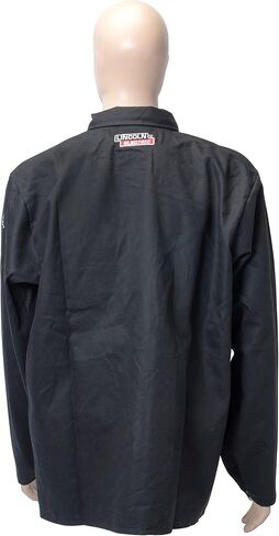 Lincoln Electric Black Flame-Resistant Cloth Welding Jacket in Saudi Arabia