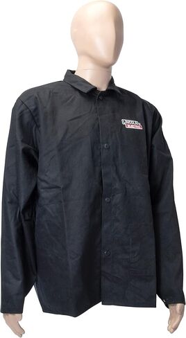 Lincoln Electric Black Flame-Resistant Cloth Welding Jacket in Saudi Arabia