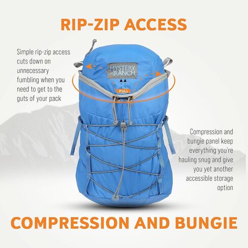 حقيبة Mystery Ranch Gallagator 20 Daypack - حقيبة سفر إلى حقيبة ظهر للمشي لمسافات طويلة، Hummus Dobby، مقاس L/XL in Saudi Arabia