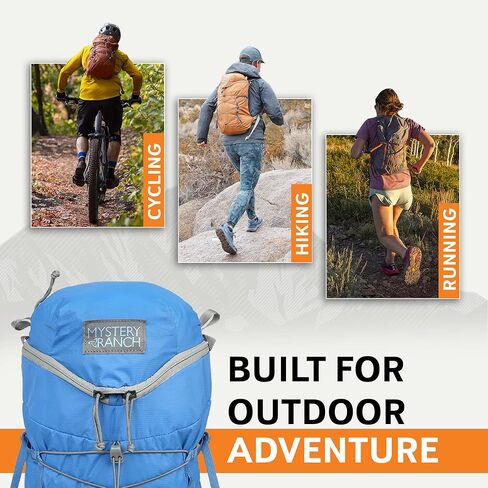 حقيبة Mystery Ranch Gallagator 20 Daypack - حقيبة سفر إلى حقيبة ظهر للمشي لمسافات طويلة، Hummus Dobby، مقاس L/XL in Saudi Arabia
