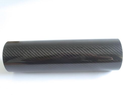 Real Carbon Fiber Hose Straight Carbon Fiber Pipe OD 3.5",Length 11.8",1.3mm Wall Thickness in Saudi Arabia