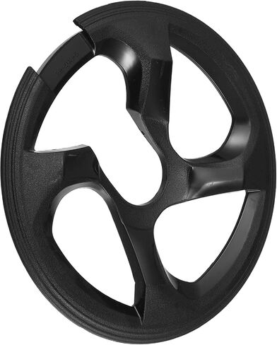 X AUTOHAUX 2 قطعة 48 الأسنان 12 سنتيمتر 0.87 "x 8.27" دراجة دراجة كرانسيت سلسلة غطاء الاطارات حامي سلسلة عجلة الغطاء الواقي الأسود in Saudi Arabia